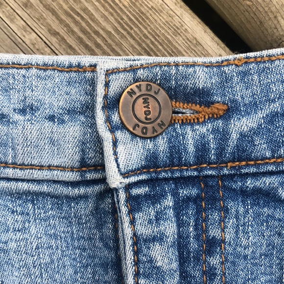 NYDJ Distressed Denim Shorts - Picture 3 of 6